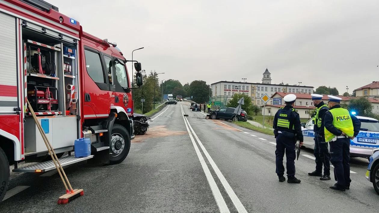 Wypadek w Rymanowie